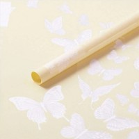 Hârtie coreană New World Butterflies 58x58cm 02 Beige 20pcs