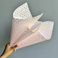 Hârtie coreană New World Flowers 58x58cm 165 Light Pink 10pcs imaginea #2 — magazin online Desire.md