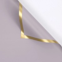 Hârtie coreană New World Golden Edge 58x58cm 034 Lavender 20pcs