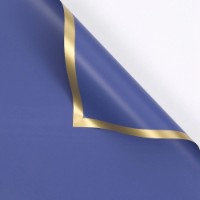 Hârtie coreană New World Golden Edge 58x58cm 101 Dark Blue 20pcs