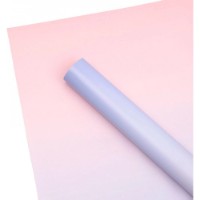 Hârtie coreană New World Gradient 58x50cm 031 Lilac&Pink 20pcs