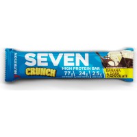 Батончик протеиновый 7Nutrition Seven Bar 77g Banana & Dark Chocolate 77g