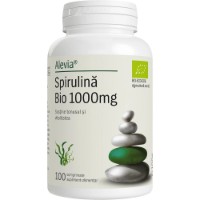 Антиоксидант Alevia Spirulina Bio 1000mg 100tab