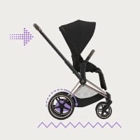 Cadru pentru carucior Cybex e-Priam RBA Chrome Black Chrome imaginea #9 — magazin online Desire.md
