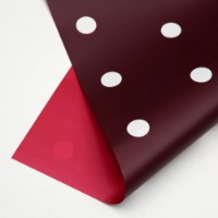Hârtie coreană New World Large Dots 58x58cm 011 Wine 20pcs
