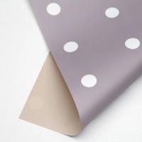 Hârtie coreană New World Large Dots 58x58cm 034 Lavender 20pcs