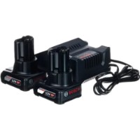 Набор зарядное устройство+2 аккумулятора Bosch B1600A01B20 фото №3 — интернет-магазин Desire.md