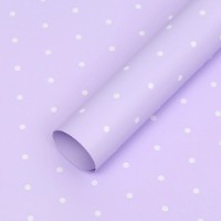 Hârtie coreană New World Polka Dot 58x58cm 031 Lilac 20pcs