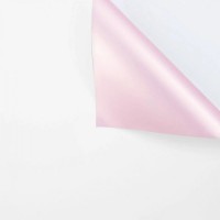 Hârtie coreană New World Rose Gold 58x58cm 118 White 20pcs