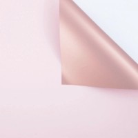 Hârtie coreană New World Rose Gold 58x58cm 168 Pink 20pcs
