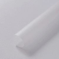 Hârtie coreană New World Sugar Gradient 58x58cm 01 White 15pcs