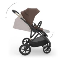 Carucior Kinderkraft Prime 3 2in1 Mocca (KSPRIM03BRW2000) imaginea #7 — magazin online Desire.md