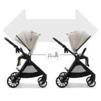 Carucior Kinderkraft Vesto 2 2in1 Beige (KSVEST02BEG2000) imaginea #8 — magazin online Desire.md