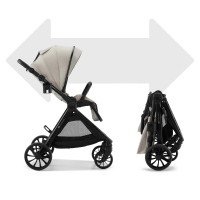 Carucior Kinderkraft Vesto 2 2in1 Beige (KSVEST02BEG2000) imaginea #2 — magazin online Desire.md