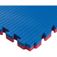 Mat sportiv Eva Puzzle 1х1m 2cm Blue/Red (7853) imaginea #5 — magazin online Desire.md