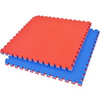 Mat sportiv Eva Puzzle 1х1m 3cm (7853) Red/Blue