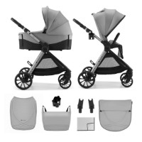 Carucior Kinderkraft Vesto 2 2in1 Gray (KSVEST02GRY2000) imaginea #2 — magazin online Desire.md