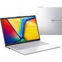 Laptop Asus Vivobook Go 15 E1504FA Silver (R3 30 8Gb 512Gb W11) imaginea #2 — magazin online Desire.md