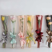 Con floristic New World Edge Pink 50pcs imaginea #3 — magazin online Desire.md