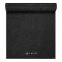 Covoraș fitness Gaiam Black Solid 173x61x0.4cm (65756) imaginea #3 — magazin online Desire.md