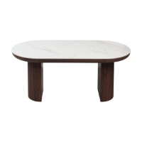 Обеденный стол Deco Botas 200x90x76 White/ Wooden фото №2 — интернет-магазин Desire.md