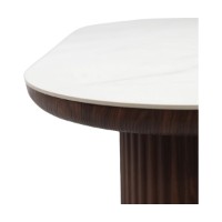 Обеденный стол Deco Botas 200x90x76 White/ Wooden фото №5 — интернет-магазин Desire.md