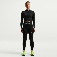 Женские леггинсы Nike Pro Seamless High-Waisted 7/8 Black/White, s.M фото №2 — интернет-магазин Desire.md