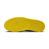 Ghete pentru bărbați Nike Air Jordan 1 Mid SE Black/Opti Yellow/Silver, s.42.5 imaginea #8 — magazin online Desire.md