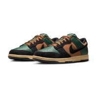 Ghete pentru bărbați Nike Dunk Low Retro Fir/Black/Light British Tan/Sesame, s.45.5 imaginea #1 — magazin online Desire.md