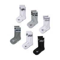 Детские носки Nike Everyday Cushioned Crew 6 Pair Multi-Color, s.M