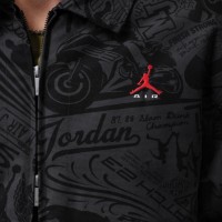 Мужская куртка Nike M Jordan Brooklyn Black/University Red, s.S фото №5 — интернет-магазин Desire.md