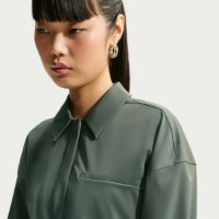Женская рубашка Nike 24.7 PerfectStretch Dri-FIT Camo Green/Outdoor Green, s.M фото №5 — интернет-магазин Desire.md