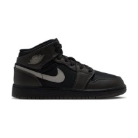 Bocanci pentru copii Nike Air Jordan 1 Mid Utility Black/Spruce Fog/Reflect Silver/Newsprint, s.36 imaginea #3 — magazin online Desire.md