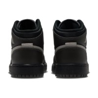 Bocanci pentru copii Nike Air Jordan 1 Mid Utility Black/Spruce Fog/Reflect Silver/Newsprint, s.36 imaginea #5 — magazin online Desire.md