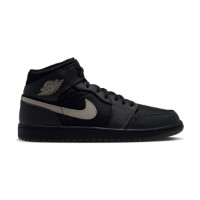 Bocanci pentru bărbați Nike Air Jordan 1 Mid Utility Black/Spruce Fog/Reflect Silver/Newsprint, s.44 imaginea #3 — magazin online Desire.md