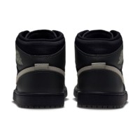 Bocanci pentru bărbați Nike Air Jordan 1 Mid Utility Black/Spruce Fog/Reflect Silver/Newsprint, s.44.5 imaginea #5 — magazin online Desire.md