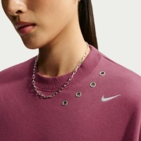 Женская толстовка Nike Studio Fleece Medium Weight NPink Smoke/Sail, s.XS фото №7 — интернет-магазин Desire.md