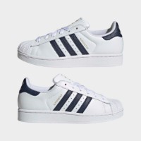 Ghete pentru dame Adidas Superstar II Footwear White/Night Indigo/Gold Metallic, s.38.5 imaginea #2 — magazin online Desire.md