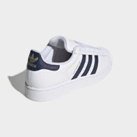 Ghete pentru dame Adidas Superstar II Footwear White/Night Indigo/Gold Metallic, s.38.5 imaginea #4 — magazin online Desire.md