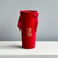 Cutie New World For You Red Vase (W3246)
