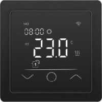 Termostat de cameră Tuya F60 Wi-Fi Black