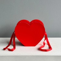 Коробка New World Handbag-Heart Red (W5358)