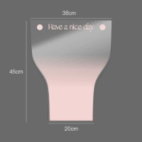 Цветочный конус New World Have a Nice Day  Icy Pink 30pcs