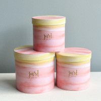 Набор коробок New World Just For You 3pcs Pink & Yellow (W3181)