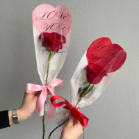 Цветочный конус New World Love You Pink 20pcs фото №2 — интернет-магазин Desire.md