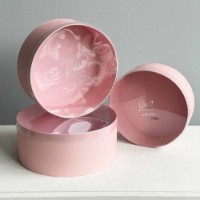 Набор коробок New World Minimalism 3pcs Pink (FRBSM-7181)