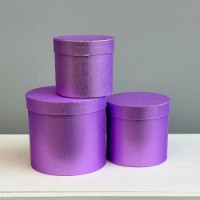 Набор коробок New World Pearl Flower Box 3pcs Amethyst (YS1817-28)