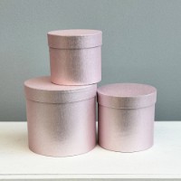 Набор коробок New World Pearl Flower Box 3pcs Pink (YS1817-28)