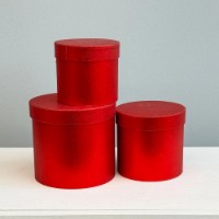 Набор коробок New World Pearl Flower Box 3pcs Ruby (YS1817-28)