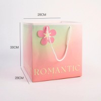 Пакет-переноска New World Romantic 30x28x28cm Pink